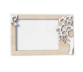 Portafoto in legno mdf con strass. Personalizzabile